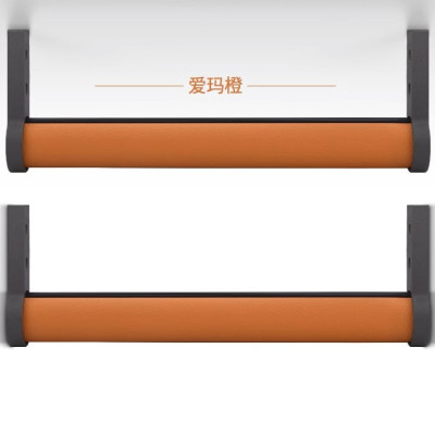 皮革紋吊衣桿---橙